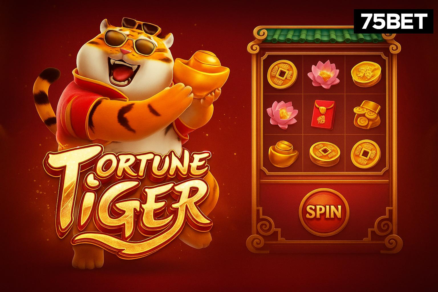 Fortune Tiger é um jogo imperdível no 75BET Casino