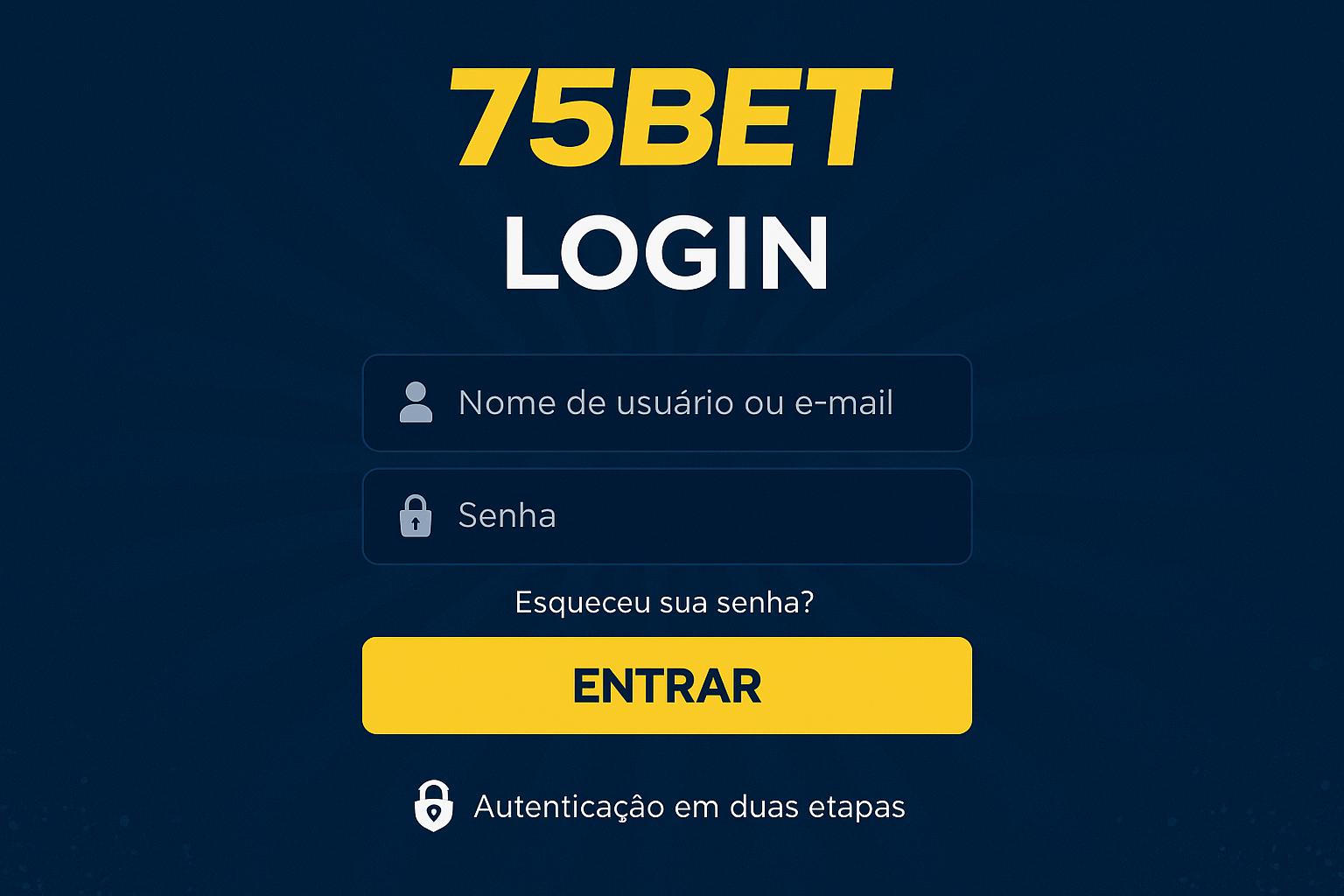 Não Perca tempo, o rRgistro na site 75BET  